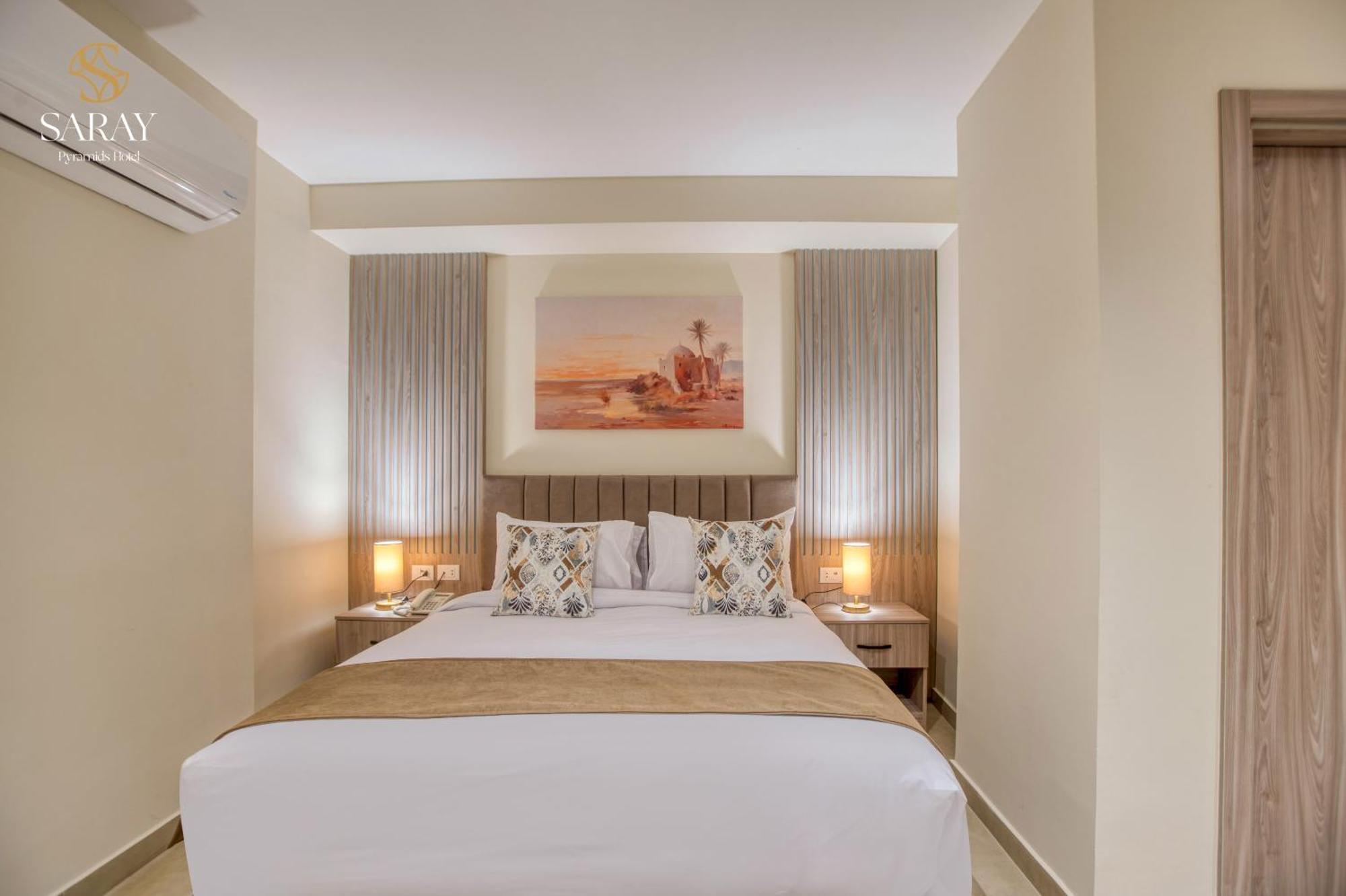 Saray Pyramids & Museum View Hotel Kafret el-Gabal Quarto foto