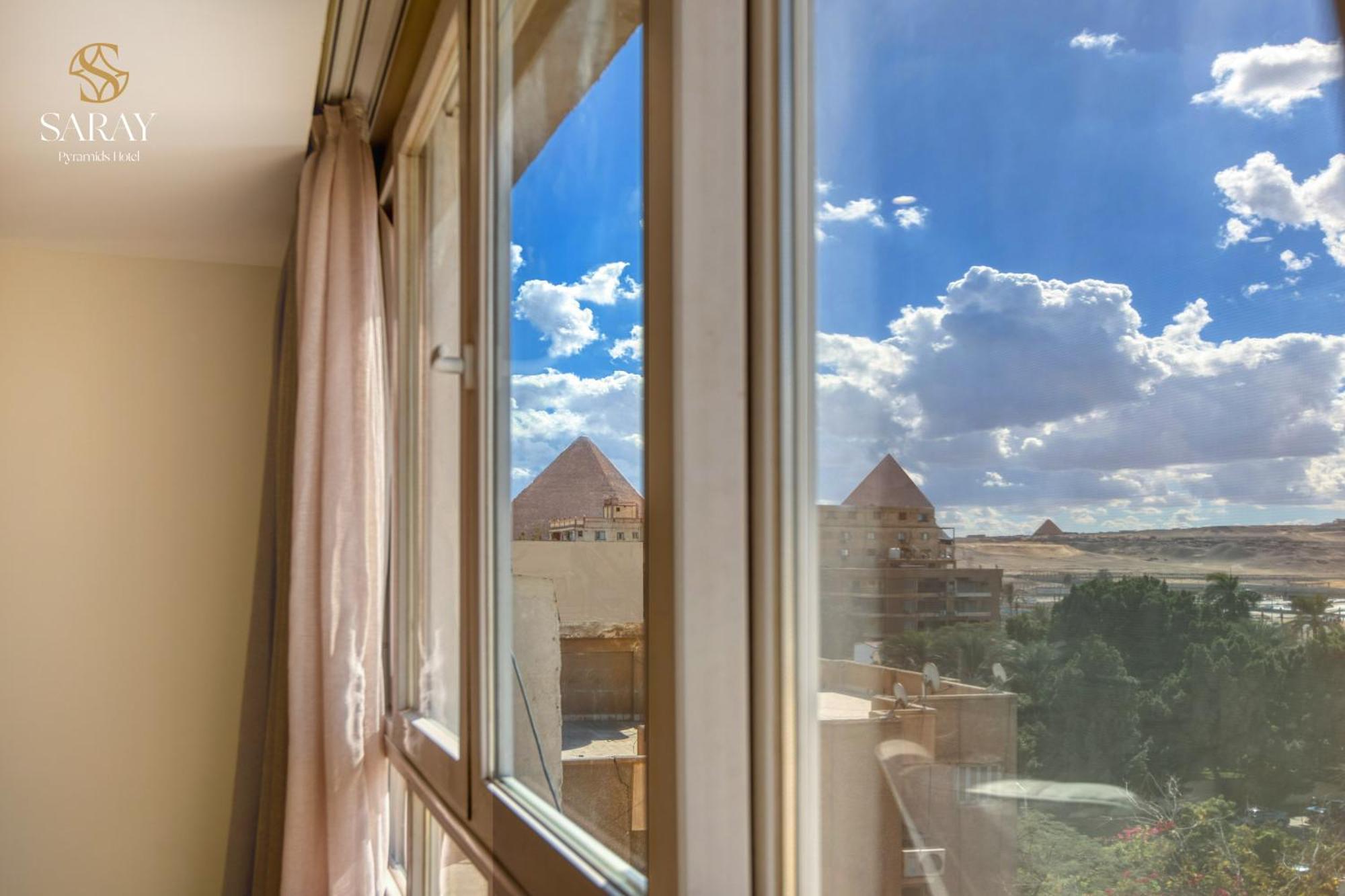 Saray Pyramids & Museum View Hotel Kafret el-Gabal Quarto foto