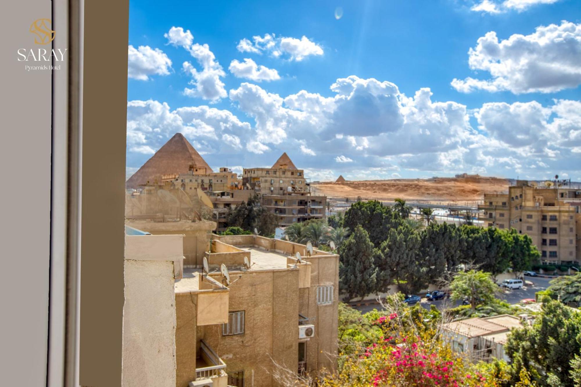 Saray Pyramids & Museum View Hotel Kafret el-Gabal Quarto foto